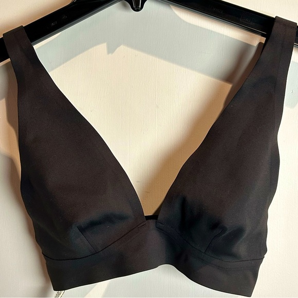 Intimately Free People Erin Scuba Bralette Black Women’s Size Small (4-6) - Picture 1 of 9
